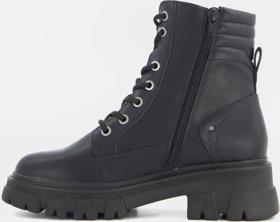 Supercracks Veterboots zwart Synthetisch