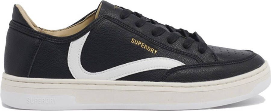 Superdry Vegan Basket Ov Low Sneakers Zwart Vrouw