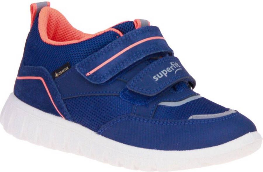 Superfit Blauw-Oranje Velcroschoen