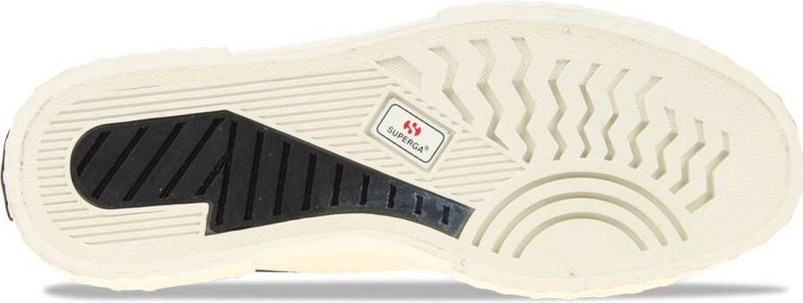 Superga 2631 Stripe Platform Zwart Dames