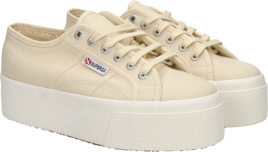 Superga 2790 dames platform sneaker Beige