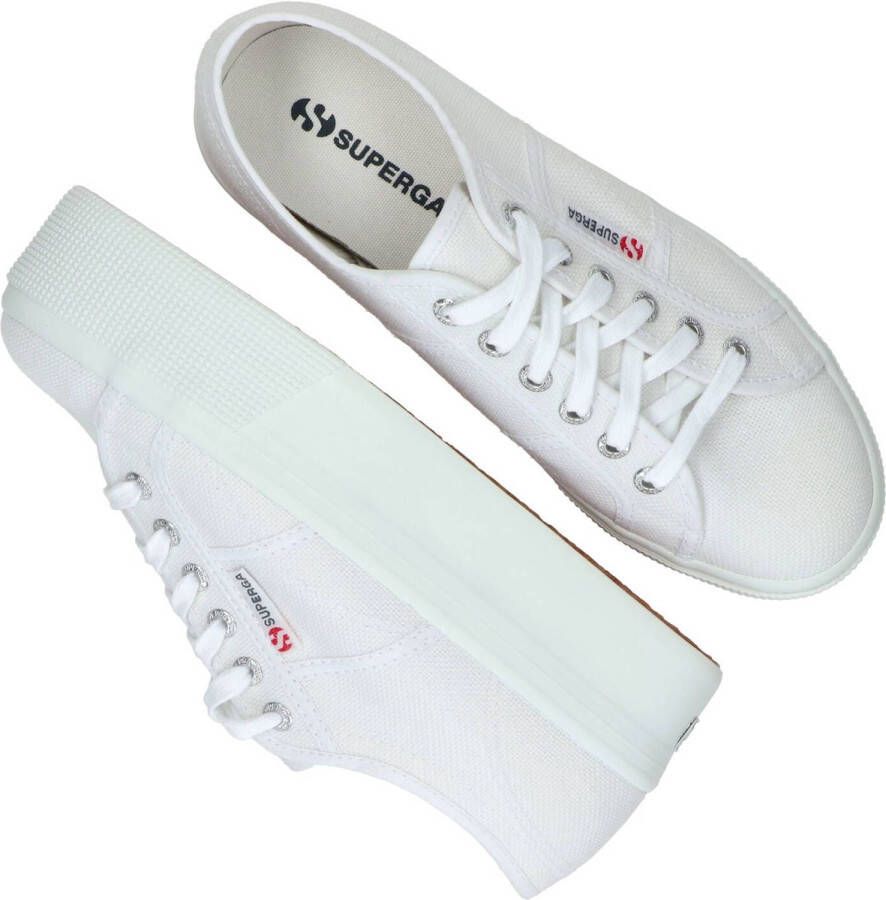 Superga Dames sportschoenen 2790 Cotw Linea UpEn doen White Dames - Foto 9