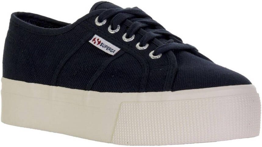 Superga 2790 Linea Up and Down Sneakers Vrouwen blauw