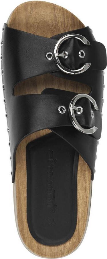 Tamaris Buckle Sandalen zwart Synthetisch Dames