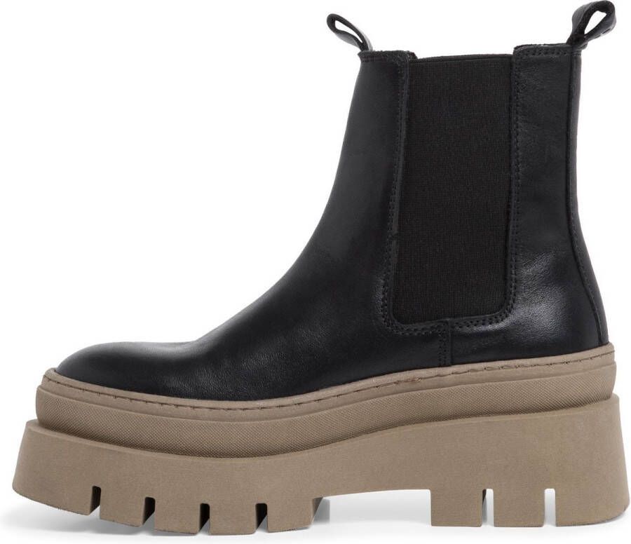 Tamaris Chelsea boots zwart Leer 182225 Dames