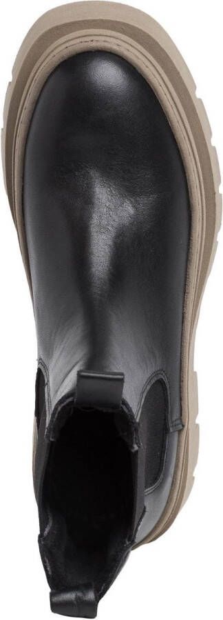 Tamaris Chelsea boots zwart Leer 182225 Dames