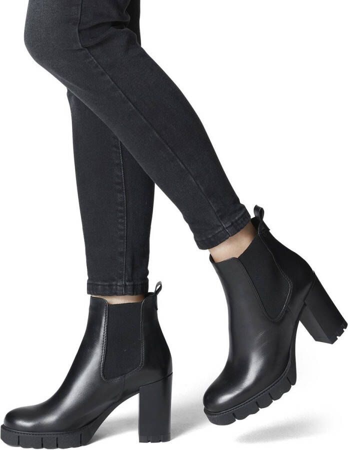 Tamaris Chelsea boots zwart Leer 192135 Dames