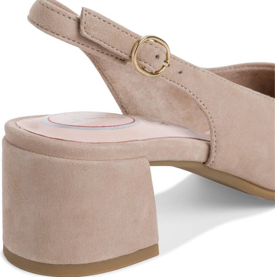 Tamaris Comfort Pumps beige Leer Dames