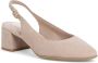 Tamaris Comfort Slingback Pumps beige Leer - Thumbnail 9