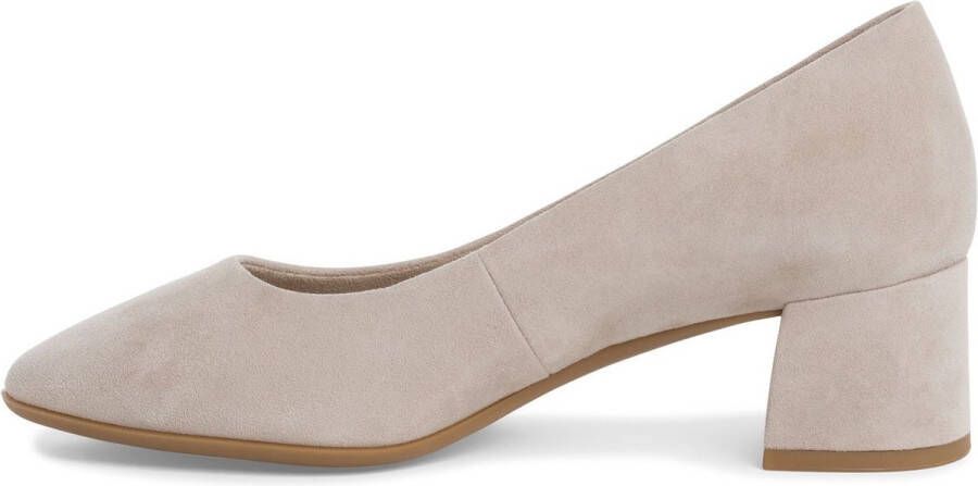 Tamaris Comfort Pumps taupe Suede Dames