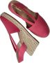 Tamaris Stijlvolle roze espadrilles met 7 cm hak Pink Dames - Thumbnail 6