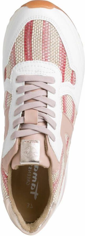 Tamaris Greenstep sneakers roze