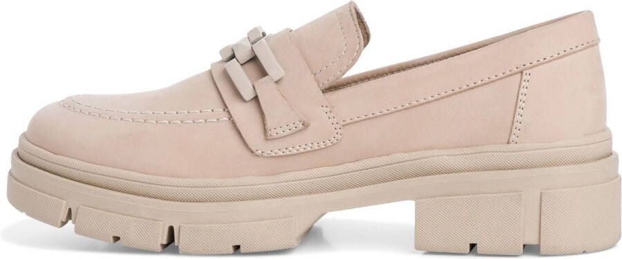 Tamaris Loafers beige Leer 132104 Dames