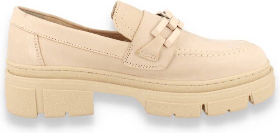 Tamaris Loafers beige Leer 132104 Dames