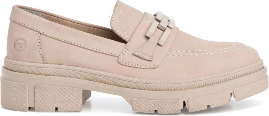 Tamaris Loafers beige Leer 132104 Dames