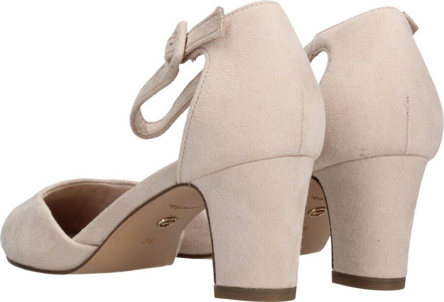 Tamaris Pumps beige Textiel Dames