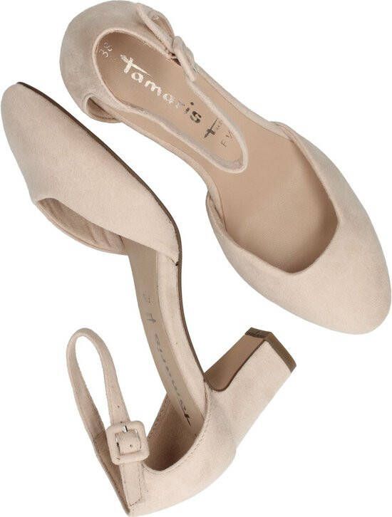 Tamaris Pumps beige Textiel Dames