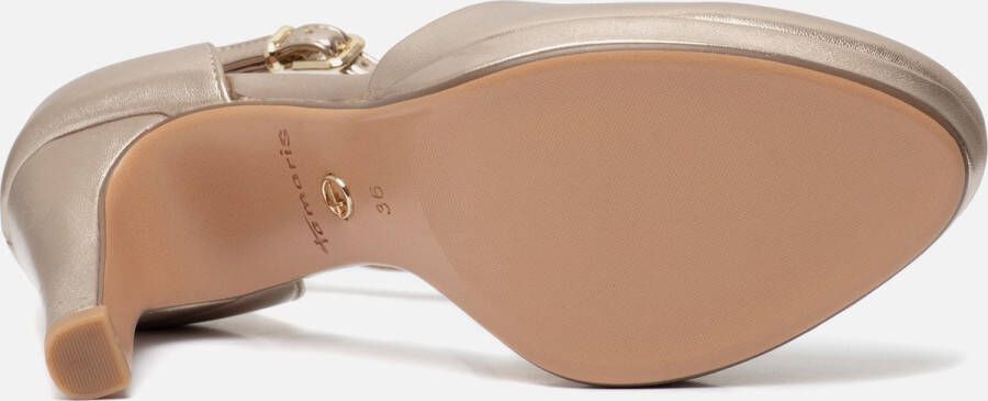 Tamaris Pumps goud Synthetisch Dames