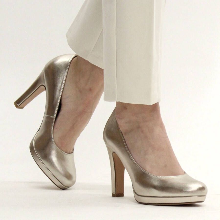 Tamaris Gouden synthetische pumps voor dames Beige Dames - Foto 10