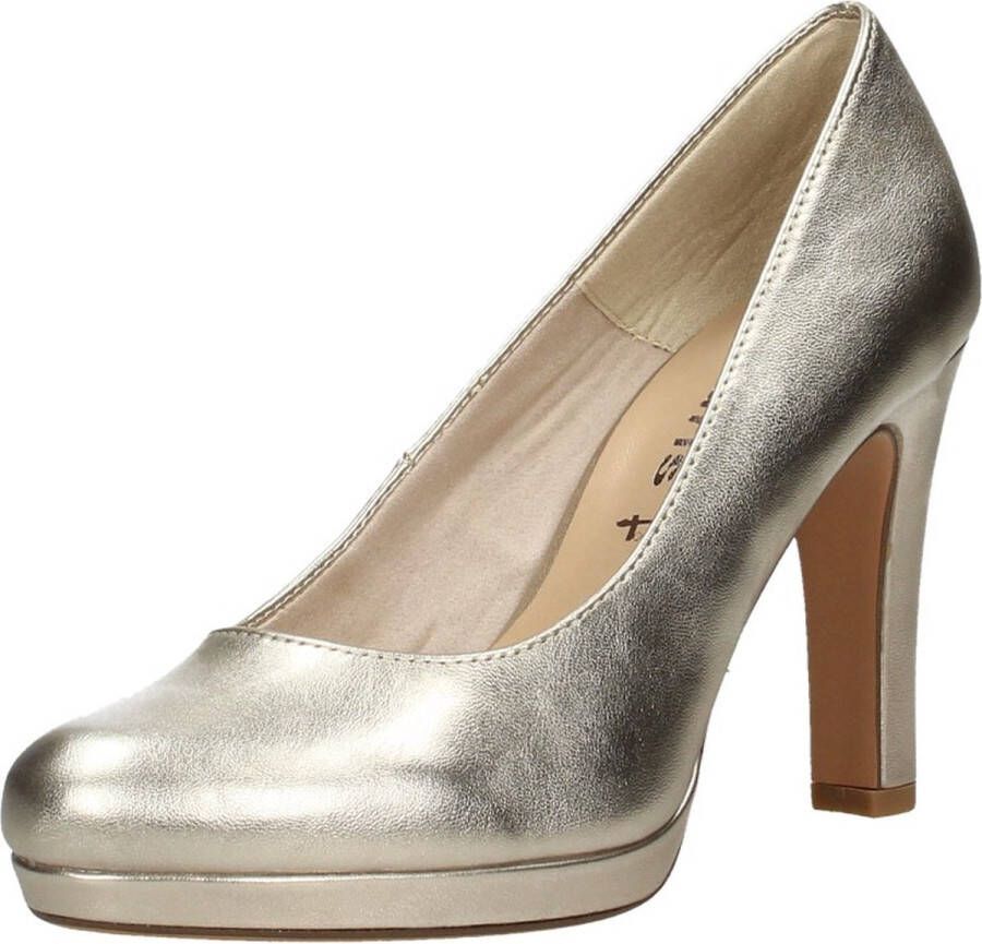 Tamaris Gouden synthetische pumps voor dames Beige Dames - Foto 12