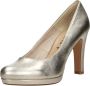 Tamaris Gouden synthetische pumps voor dames Beige Dames - Thumbnail 12