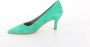 Tamaris Suède Groene Trendy Hakken Pumps Green Dames - Thumbnail 12