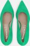 Tamaris Suède Groene Trendy Hakken Pumps Green Dames - Thumbnail 8