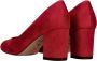 Tamaris Elegante rode suède pumps voor dames Red Dames - Thumbnail 9