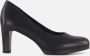 Tamaris Elegante zwarte leren pump met 7 cm hak Black Dames - Thumbnail 20