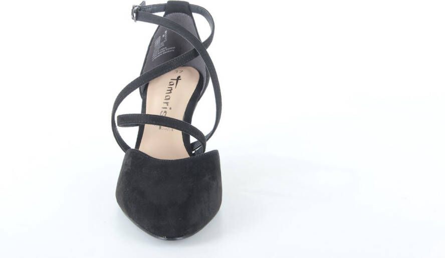 Tamaris Pumps zwart Imitatiesuede Dames