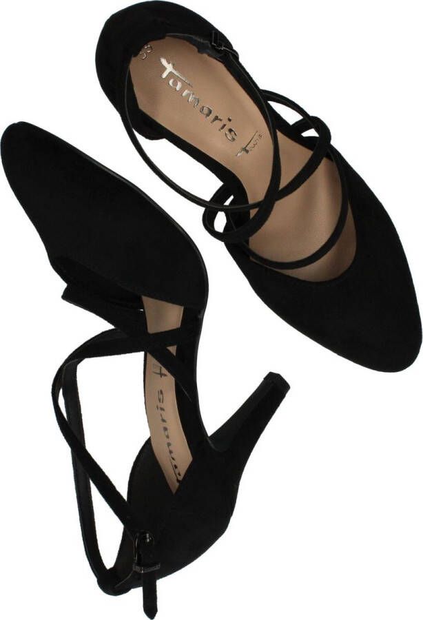 Tamaris Pumps zwart Imitatiesuede Dames