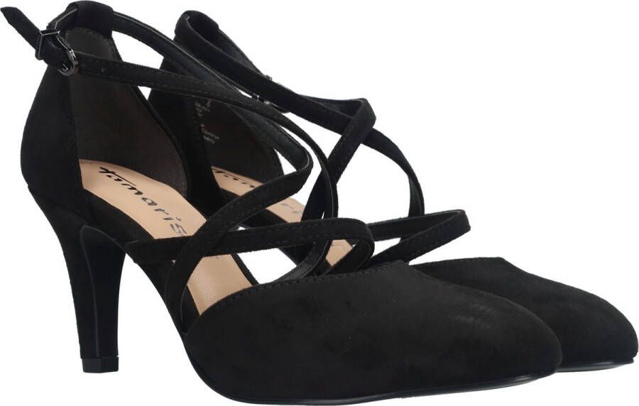 Tamaris Pumps zwart Imitatiesuede Dames