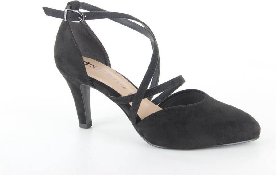 Tamaris Pumps zwart Imitatiesuede Dames