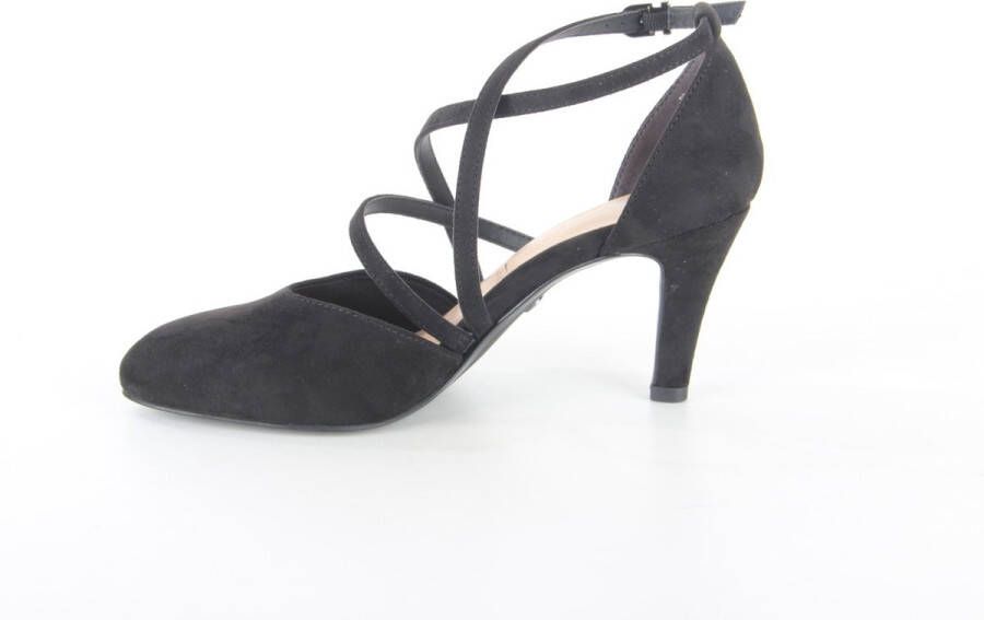 Tamaris Pumps zwart Imitatiesuede Dames