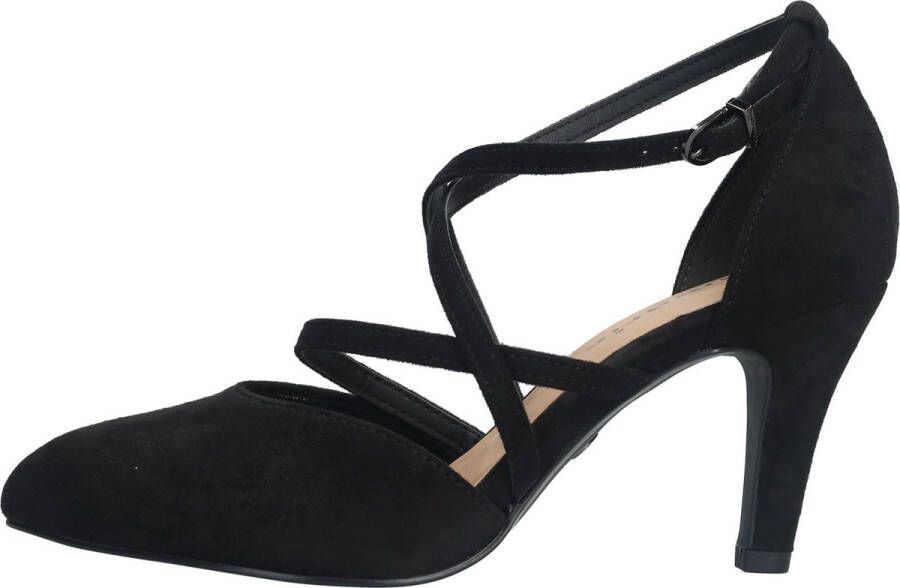 Tamaris Pumps zwart Imitatiesuede Dames