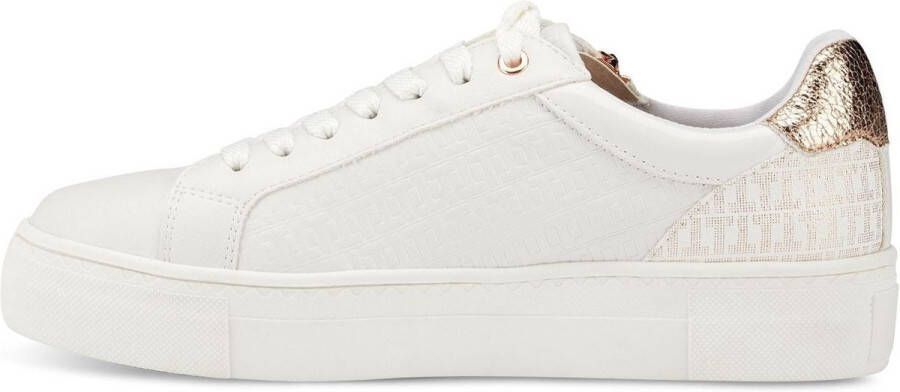 Tamaris Rosegold Sneakers wit Synthetisch Dames