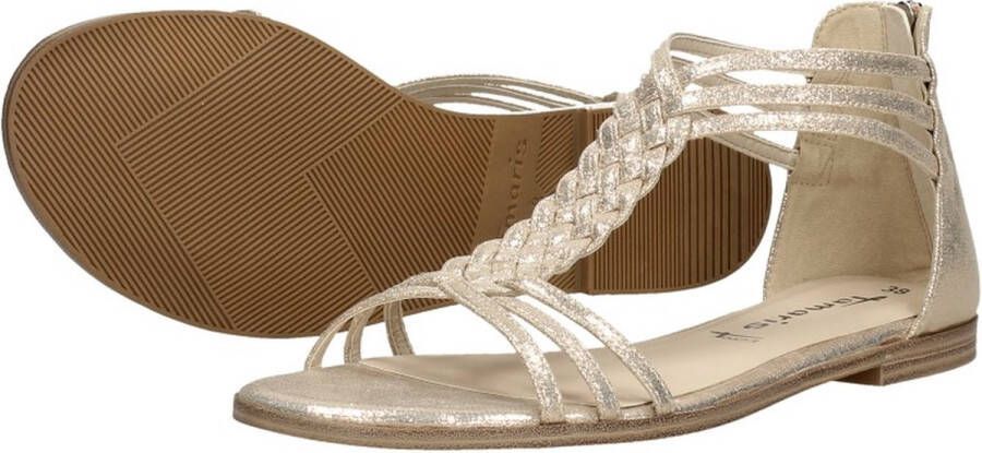 Tamaris Veelzijdige Sandalette met Anti-Slide Hak en Touch-it Zool Beige Dames - Foto 12