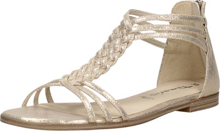 Tamaris Sandalen goud Texrtiel Dames