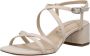 Tamaris Beige Hoge Hak Sandalettes Beige Dames - Thumbnail 12