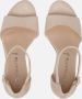 Tamaris Sandalen met hak beige Imitatiesuede Dames - Thumbnail 18