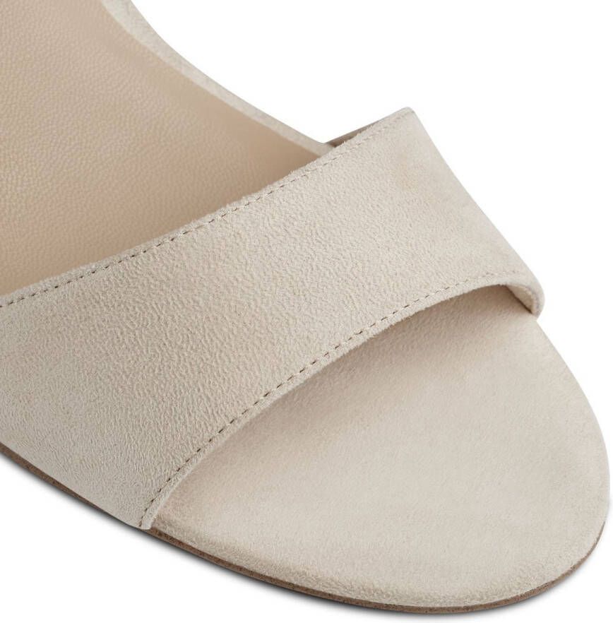 Tamaris Sandalen met hak beige Imitatiesuede Dames