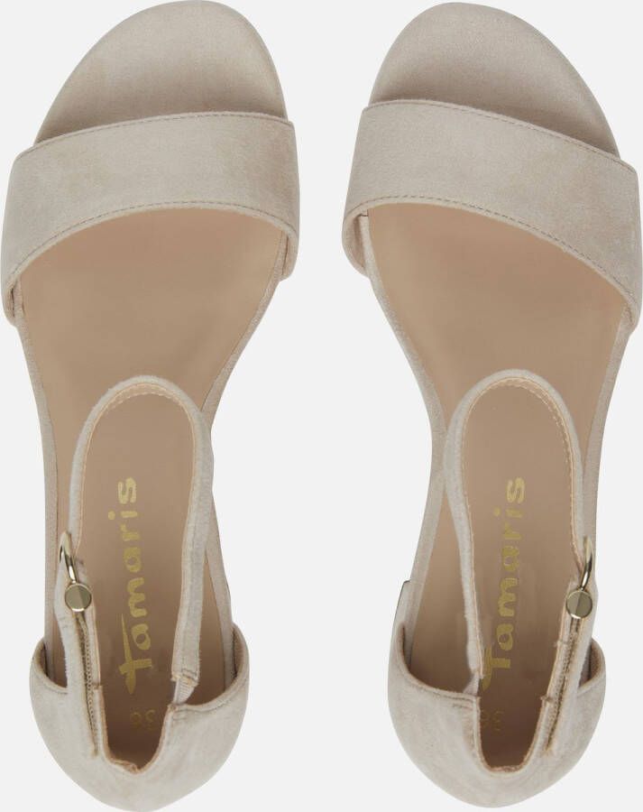 Tamaris Beige Elegante Platte Sandalen voor Vrouwen Beige Dames - Foto 13