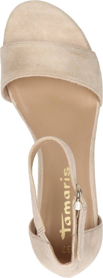 Tamaris Beige Elegante Platte Sandalen voor Vrouwen Beige Dames - Foto 6