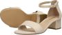 Tamaris Beige Elegante Platte Sandalen voor Vrouwen Beige Dames - Thumbnail 34