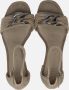 Tamaris Groene Leren Hoge Hak Sandalen Green Dames - Thumbnail 19