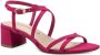 Tamaris Roze Suede Sandalette met Enkelbandje Pink Dames - Thumbnail 11