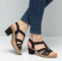 Tamaris Sandalen met Sleehak rood Leer Dames - Thumbnail 7