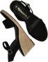 Tamaris dames espadrilles met sleehak cognac - Thumbnail 12