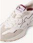 Tamaris Dames Sneaker Ivory Burgundy BEIGE - Thumbnail 10