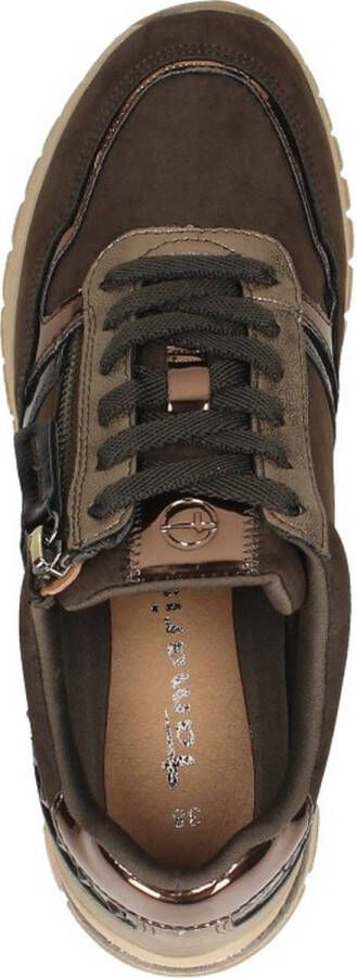 Tamaris Sneakers bruin Synthetisch Dames